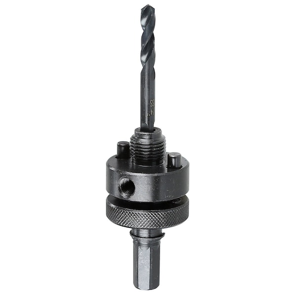 L.H. Dottie 7/16'' Hex Arbor w/ Pilot Drill 5/8''-18 Thread Size